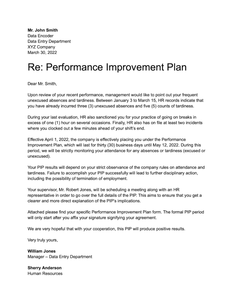 Performance Improvement Plan PIP A Step by Step Guide Quidlo 2022 